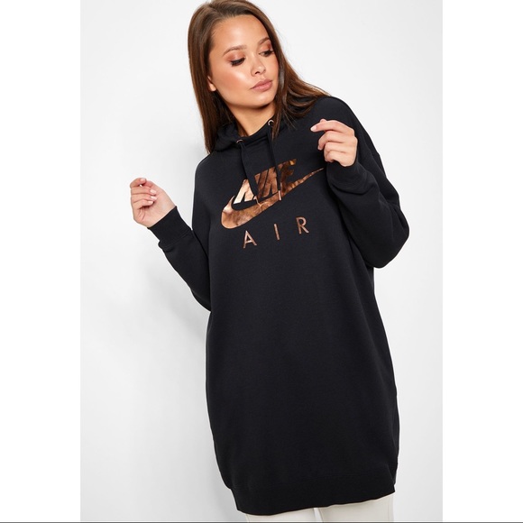 nike air oversized hoodie dress